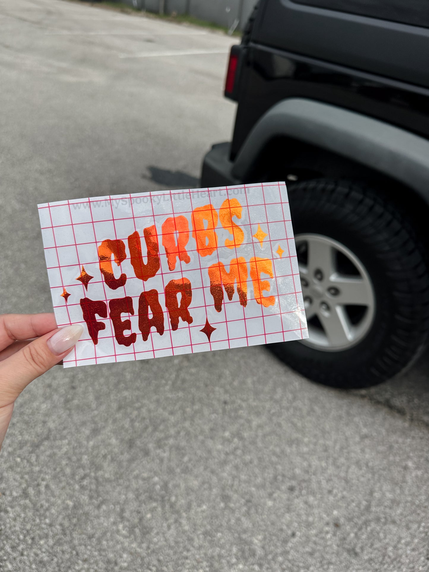 Curbs fear me MSLH Exclusive Vinyl Decal