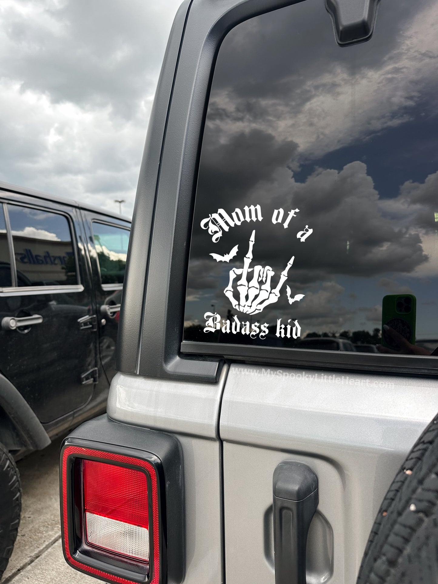 Mom of a Badass kid Vinyl Decal