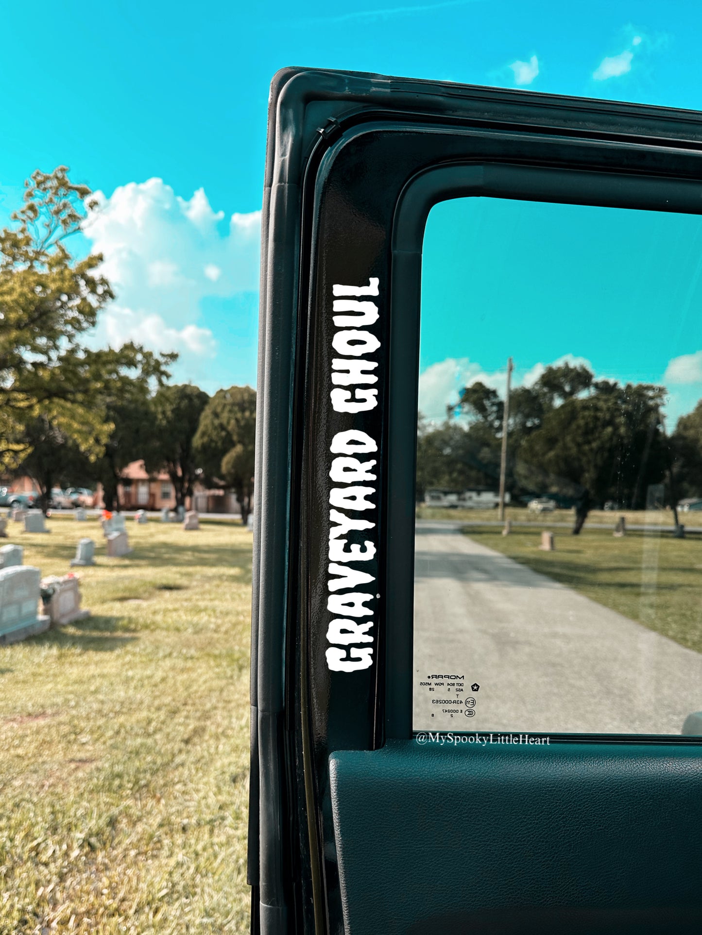 Graveyard Ghoul Vinyl Decal