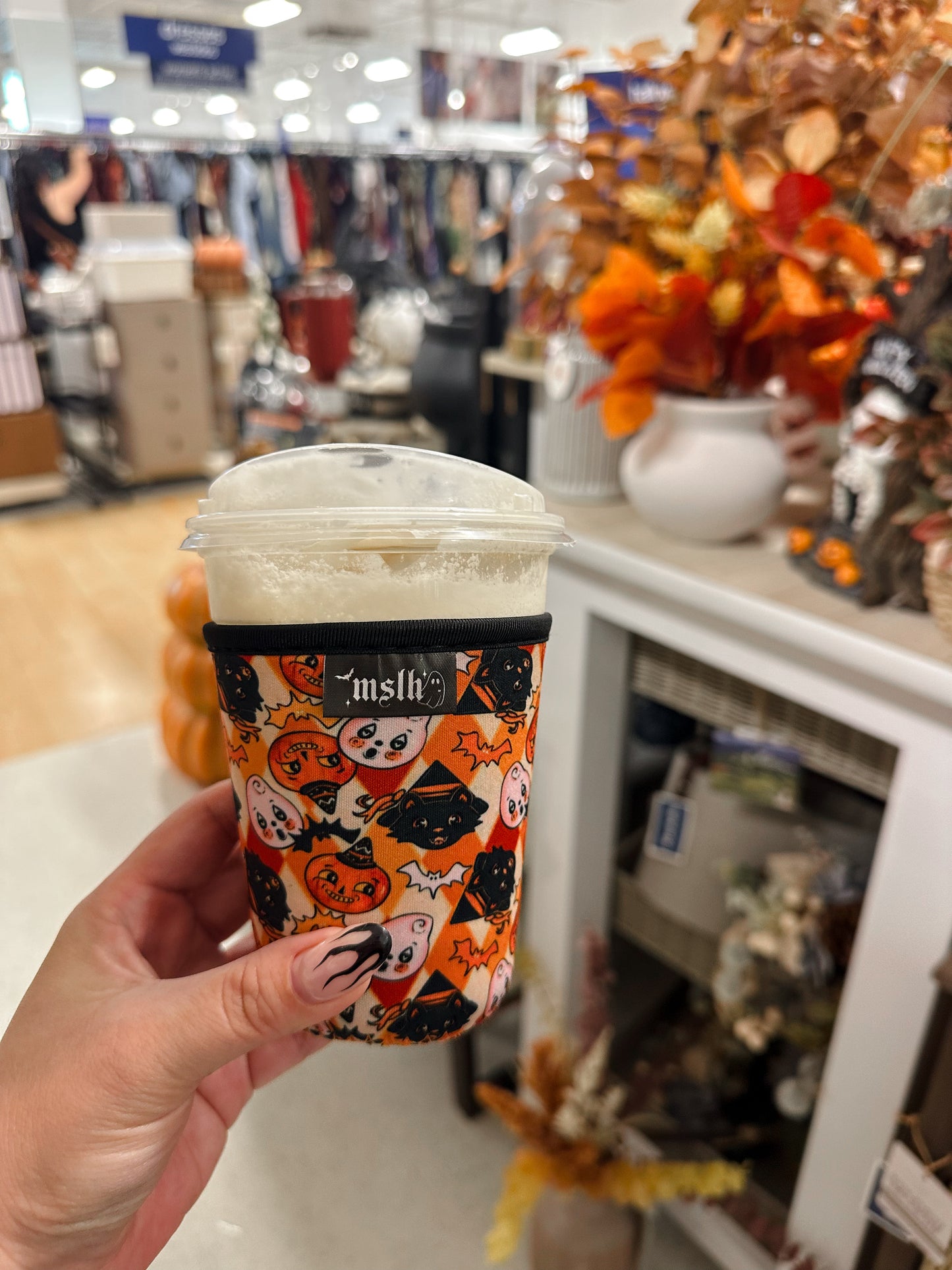 Vintage Halloween Drink/Cup Sleeve