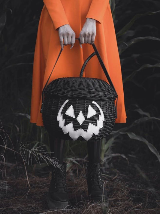 BLACK Picnic Basket
