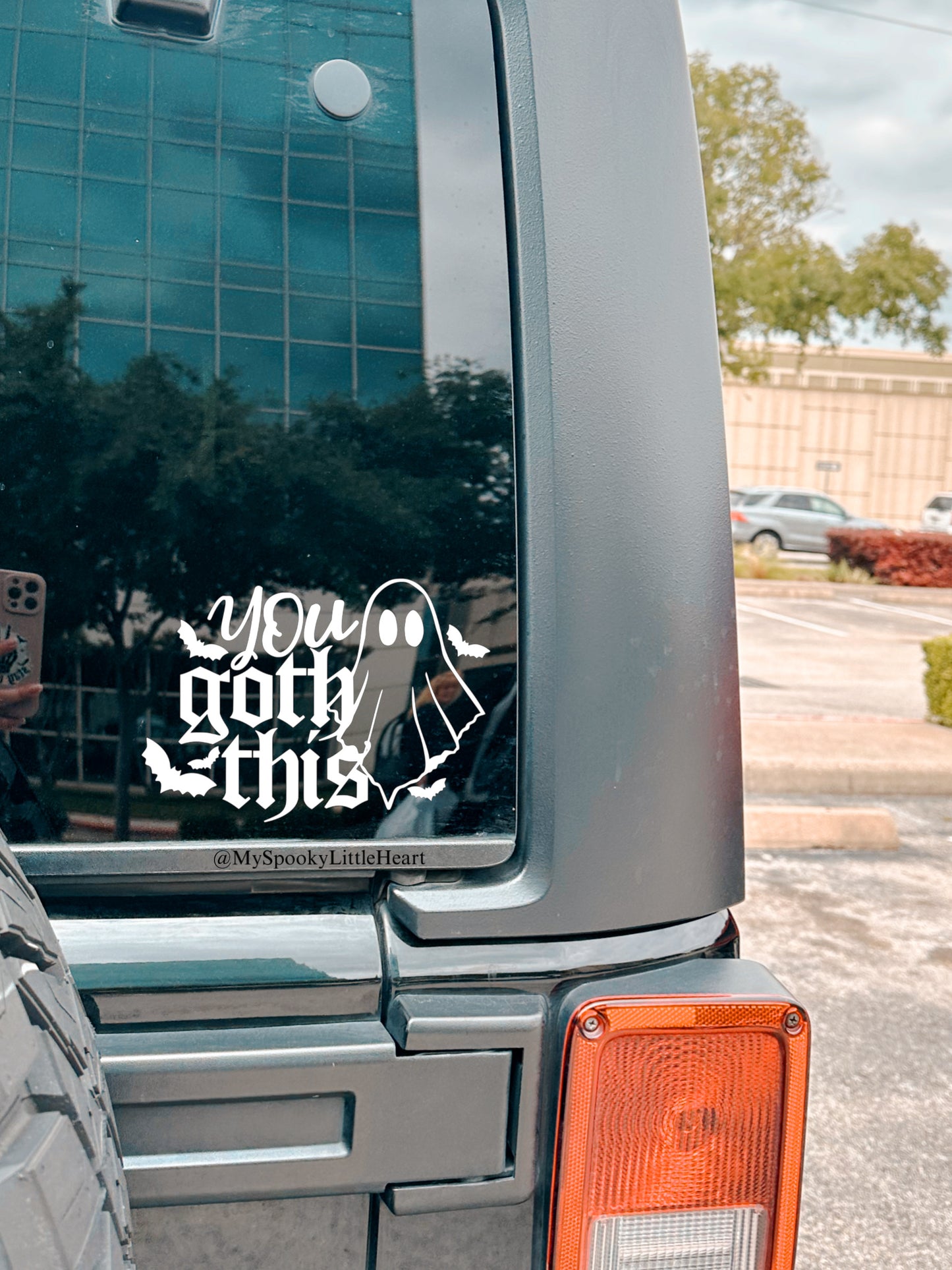 You Goth This with ghost Vinyl Decal