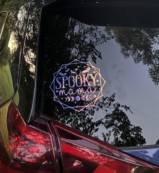 Spooky Mama Vinyl Decal