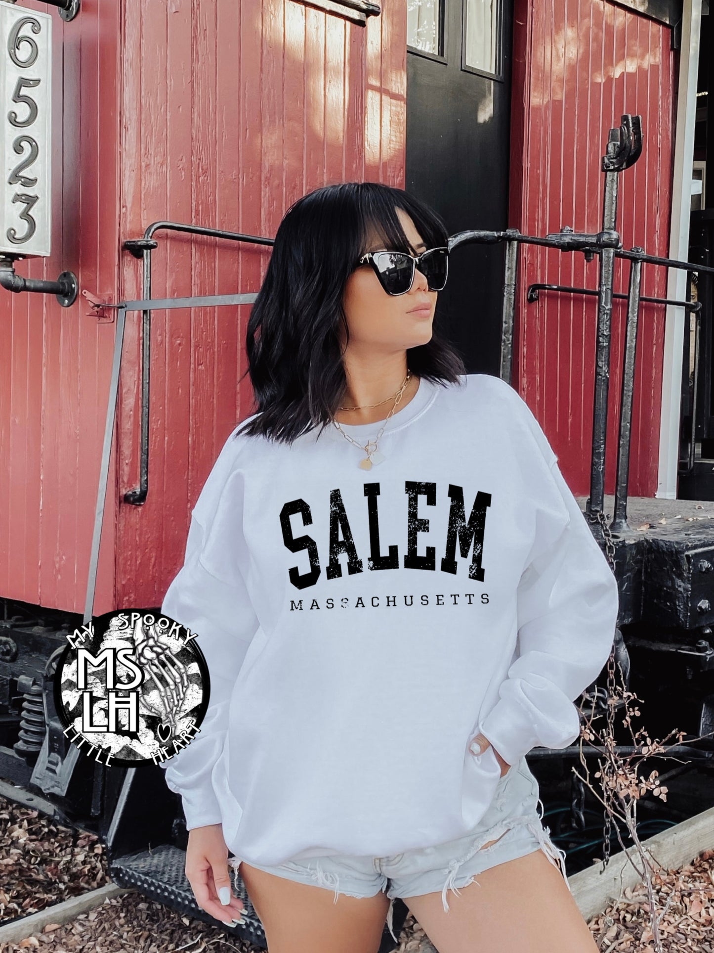 Salem Massachusetts Witchy Sweatshirt