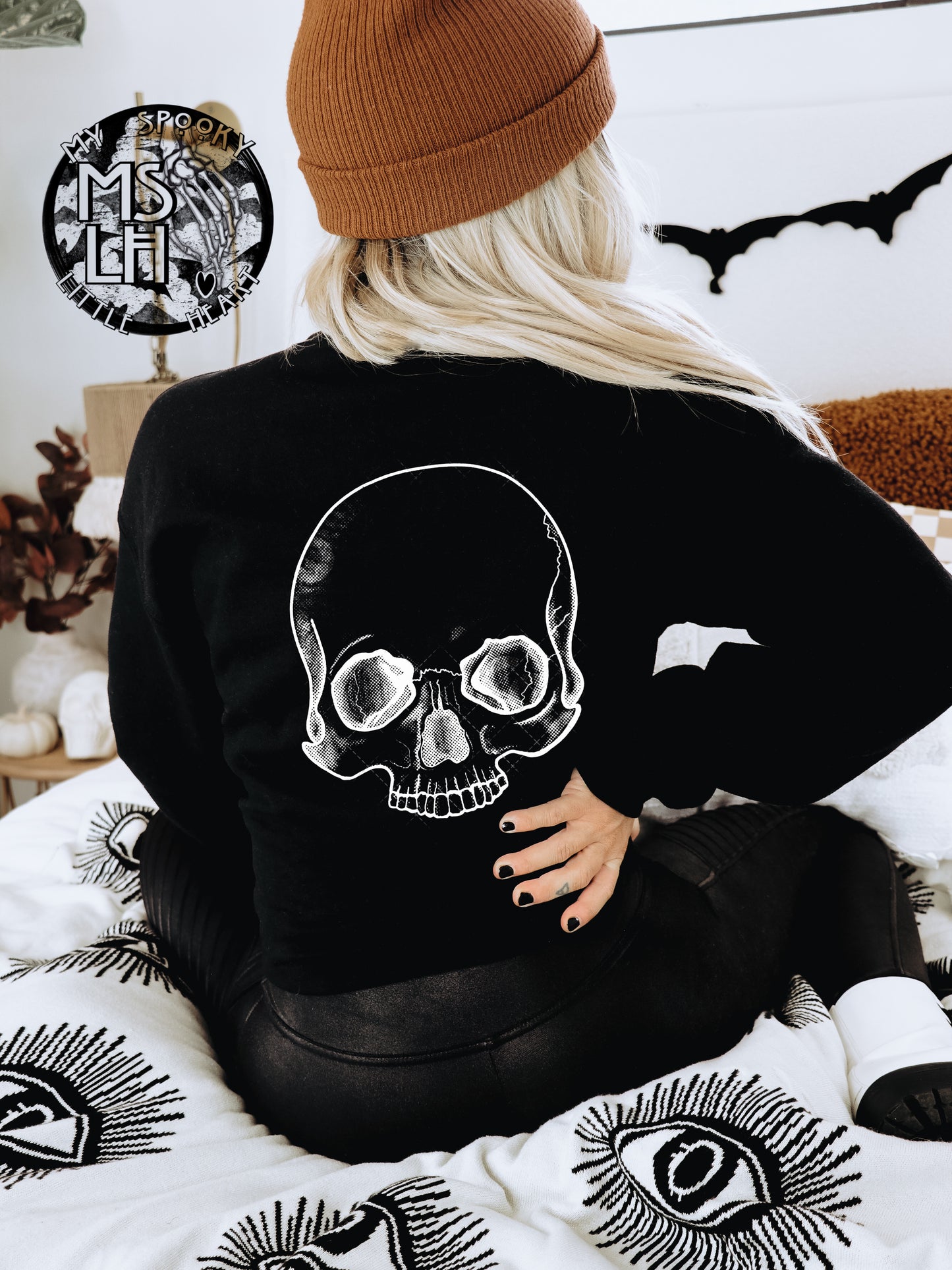 Skull Black Sweatshirt