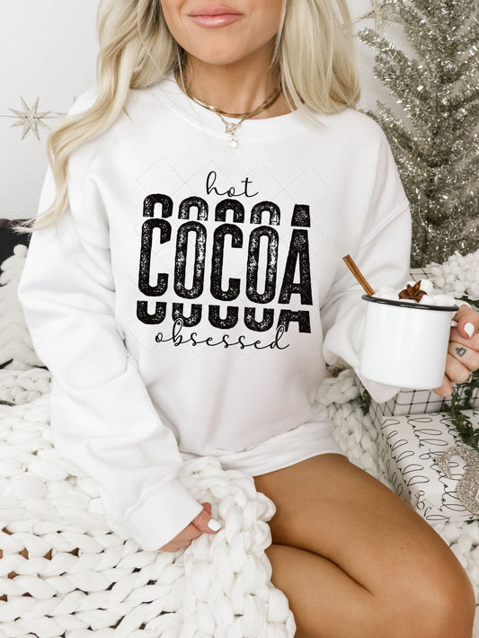 Hot Cocoa Obsessed PNG File