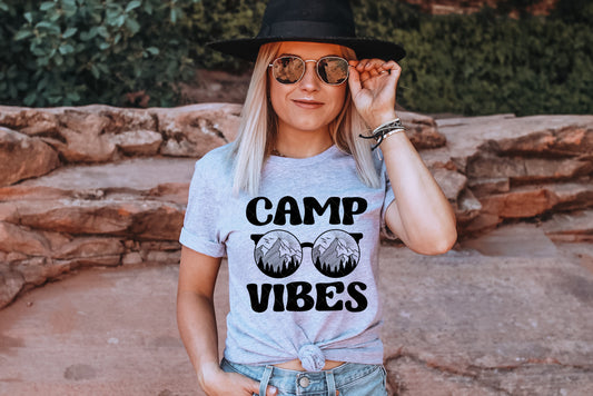 Camp Vibes PNG File