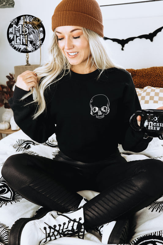 Skull Black Sweatshirt