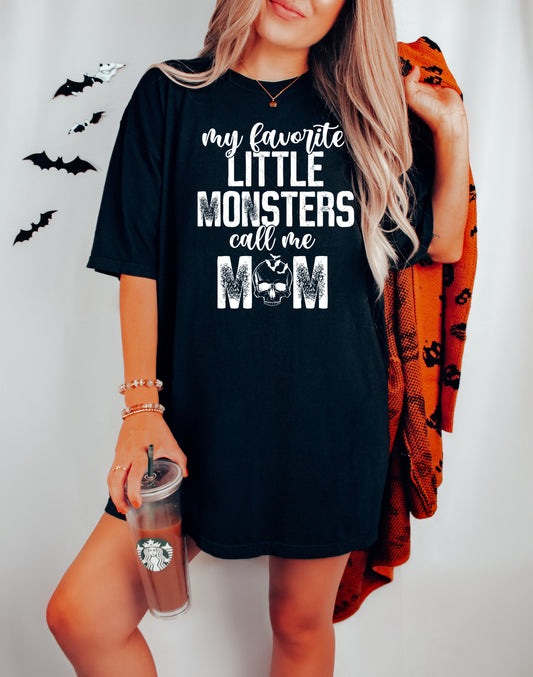 My Favorite little Monsters call me Mom PNG File