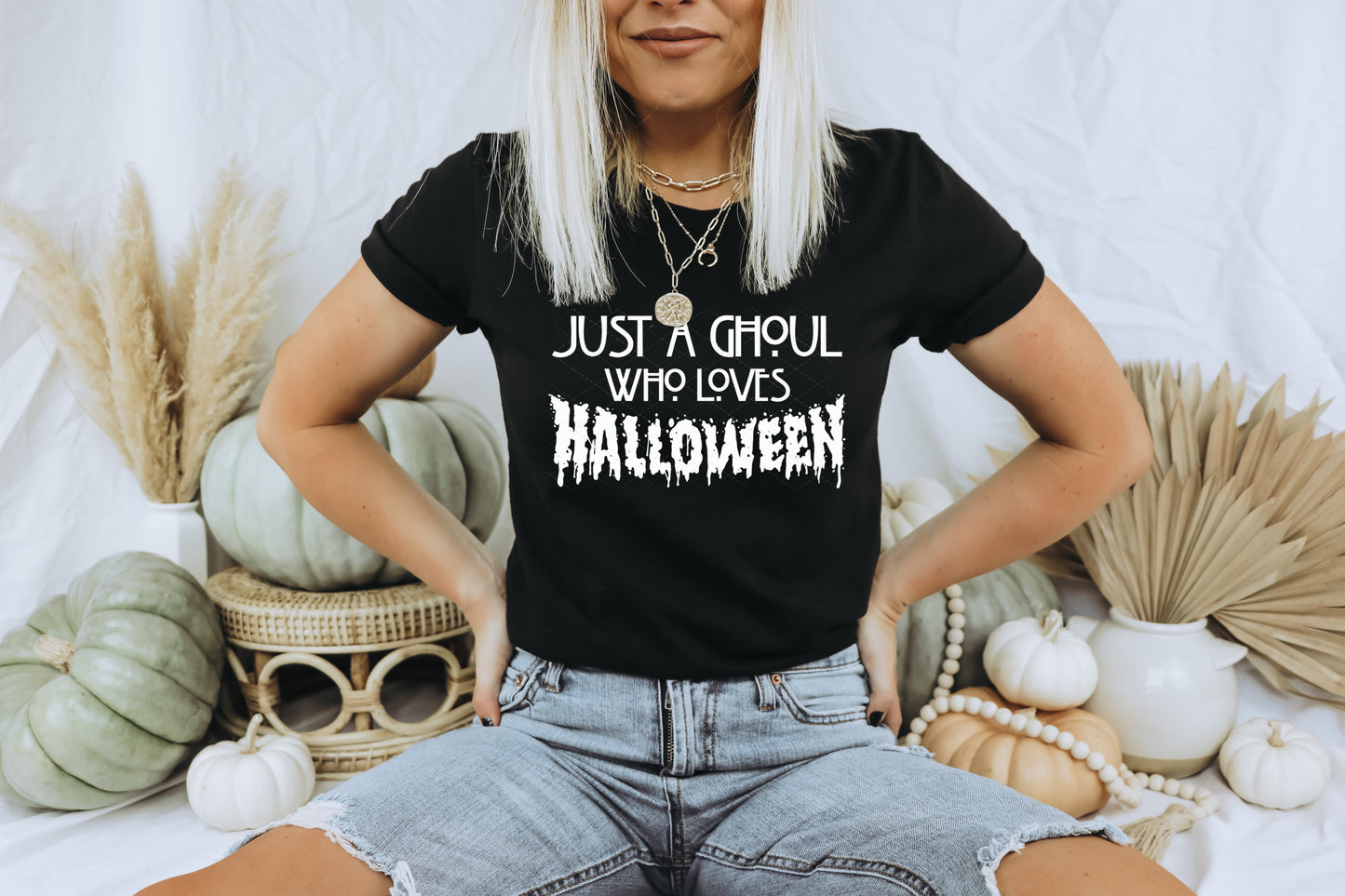 Just a Ghoul who loves Halloween PNG File