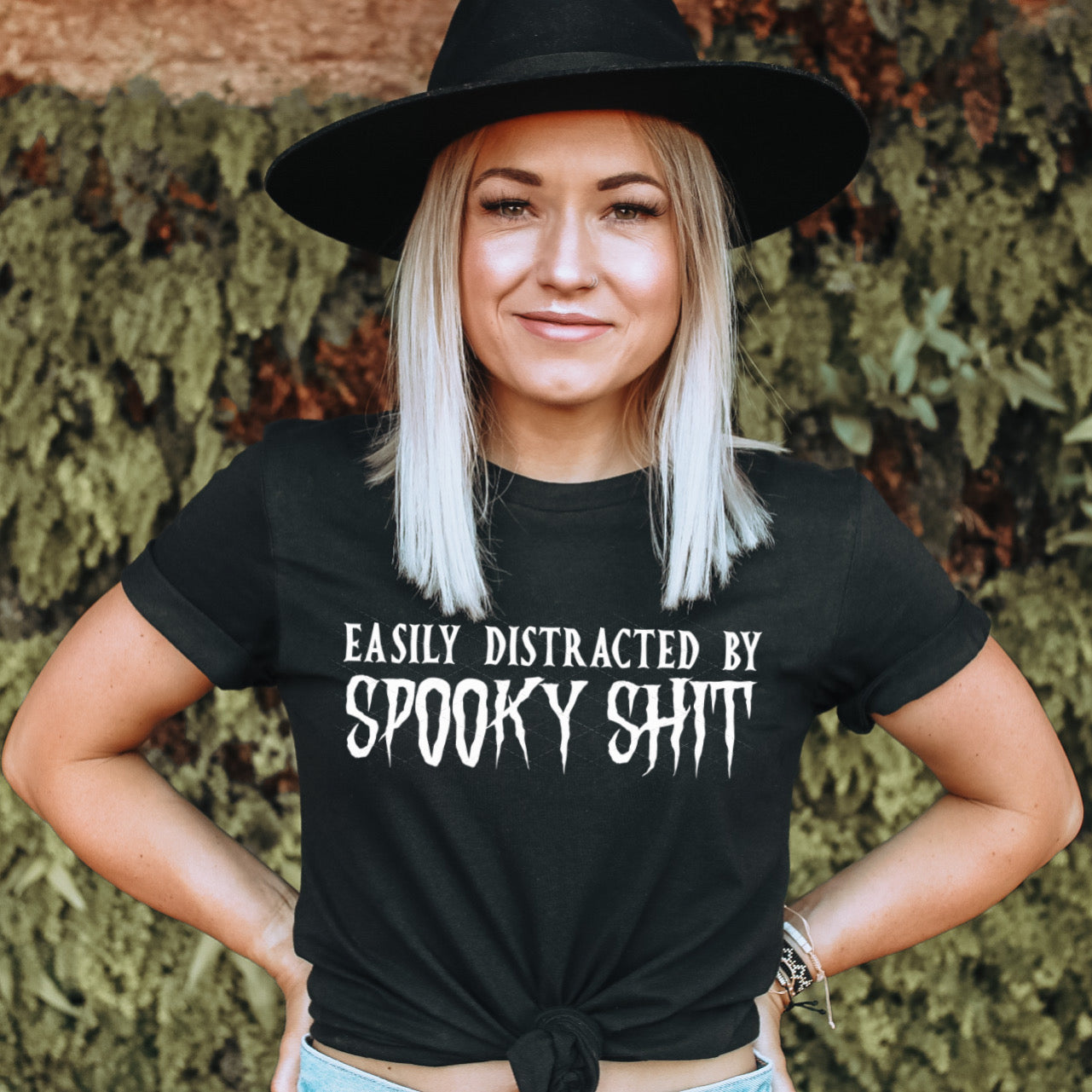Easily Distracted by Spooky Shit PNG File