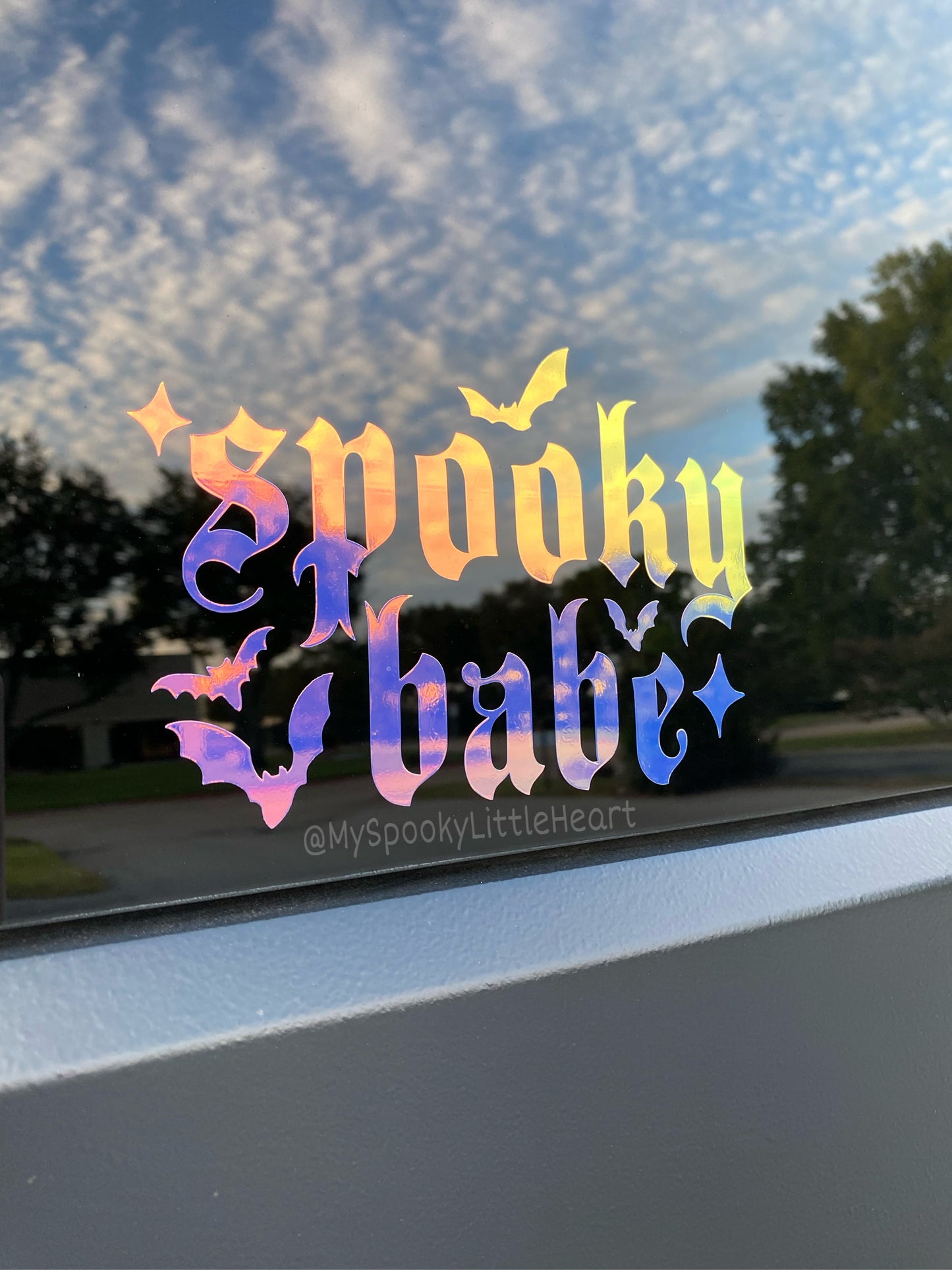 Spooky Babe Vinyl Decal