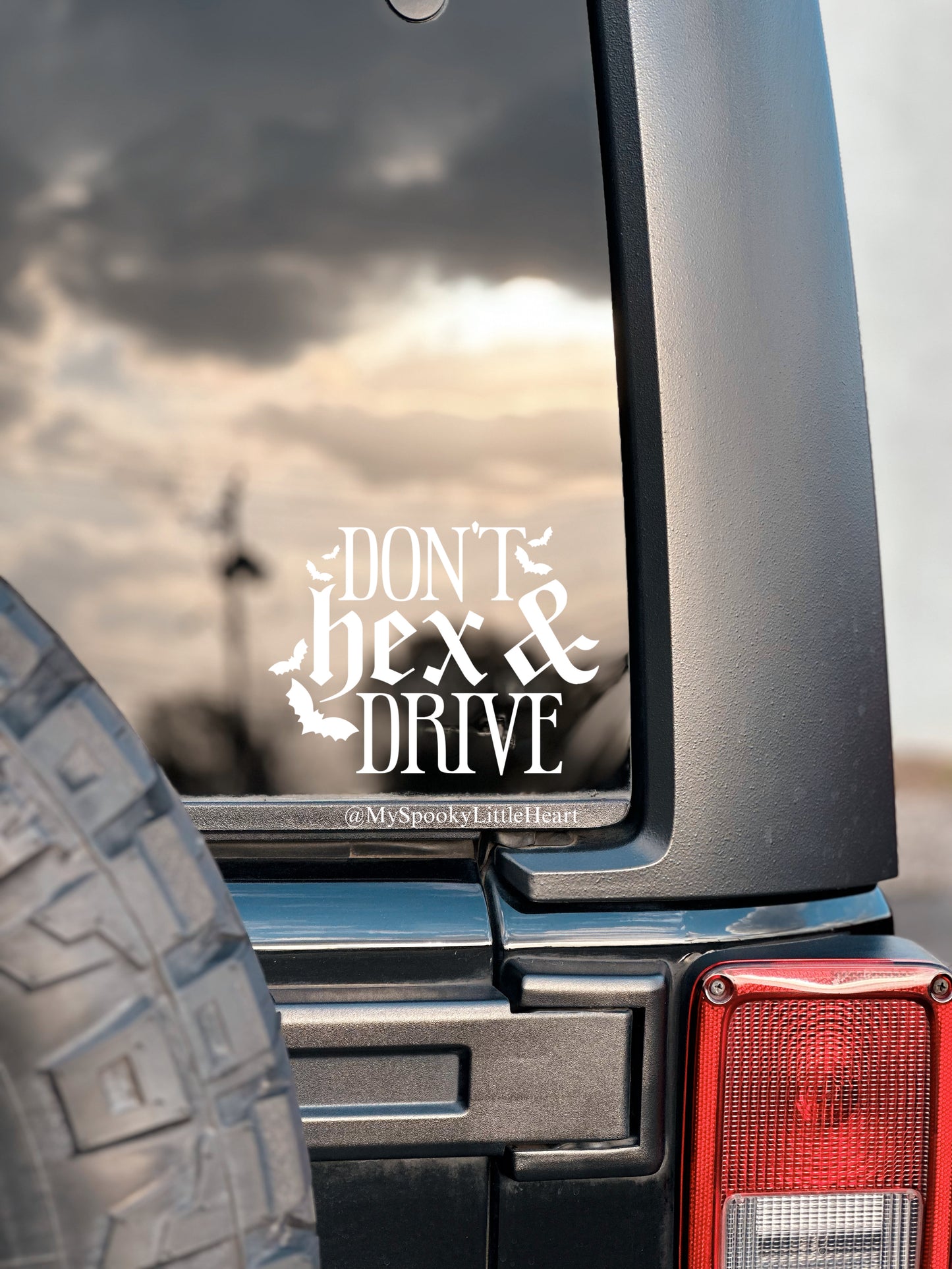 Don’t Hex and Drive Vinyl Decal