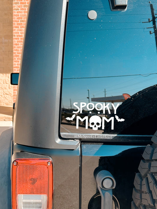 Spooky Mom Vinyl Decal