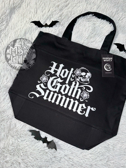 Hot Goth Summer Beach Tote Bag