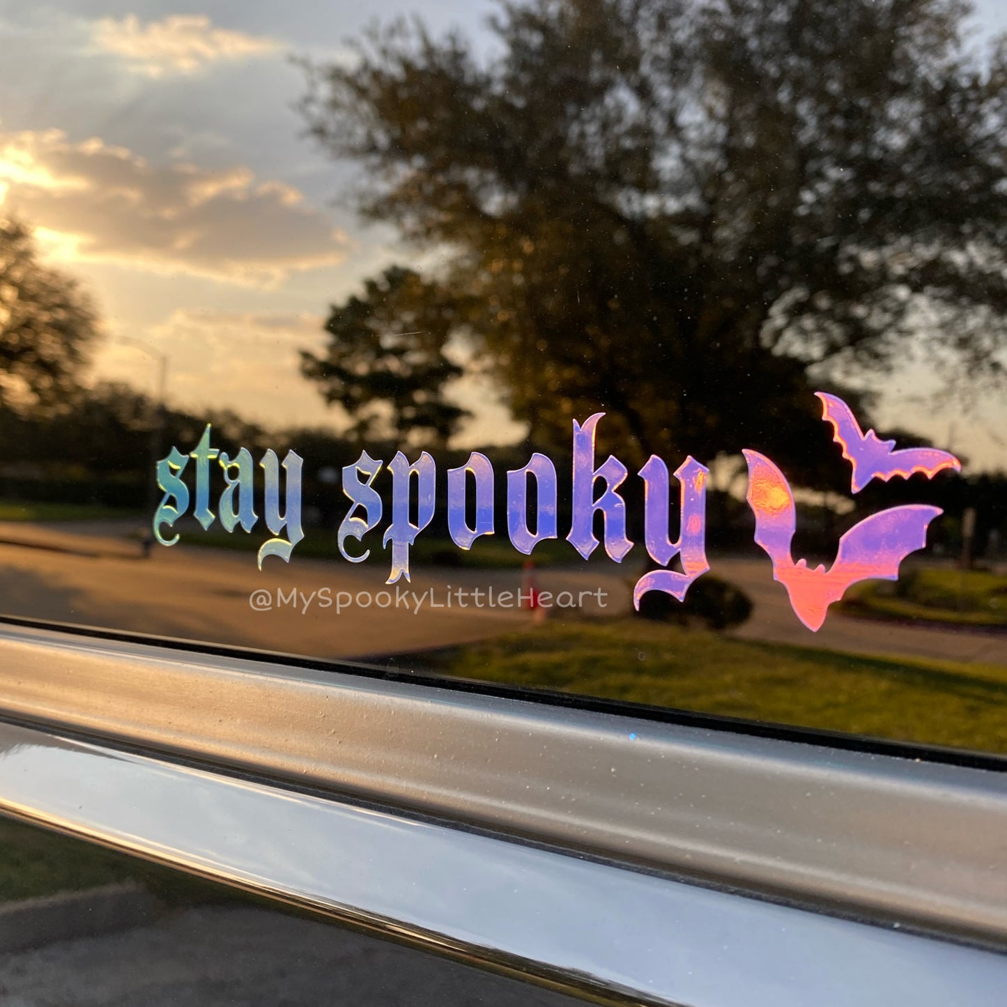 Stay Spooky bats Vinyl Decal