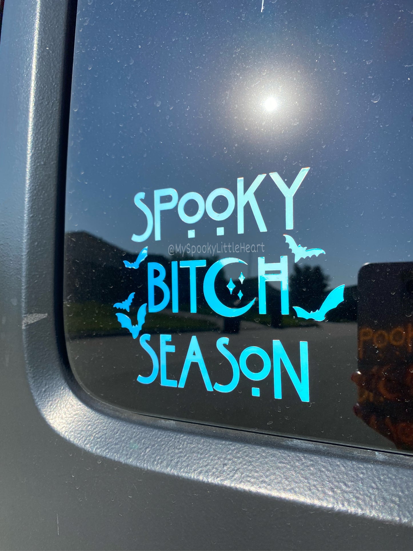 Spooky Bitch Season Vinyl Decal