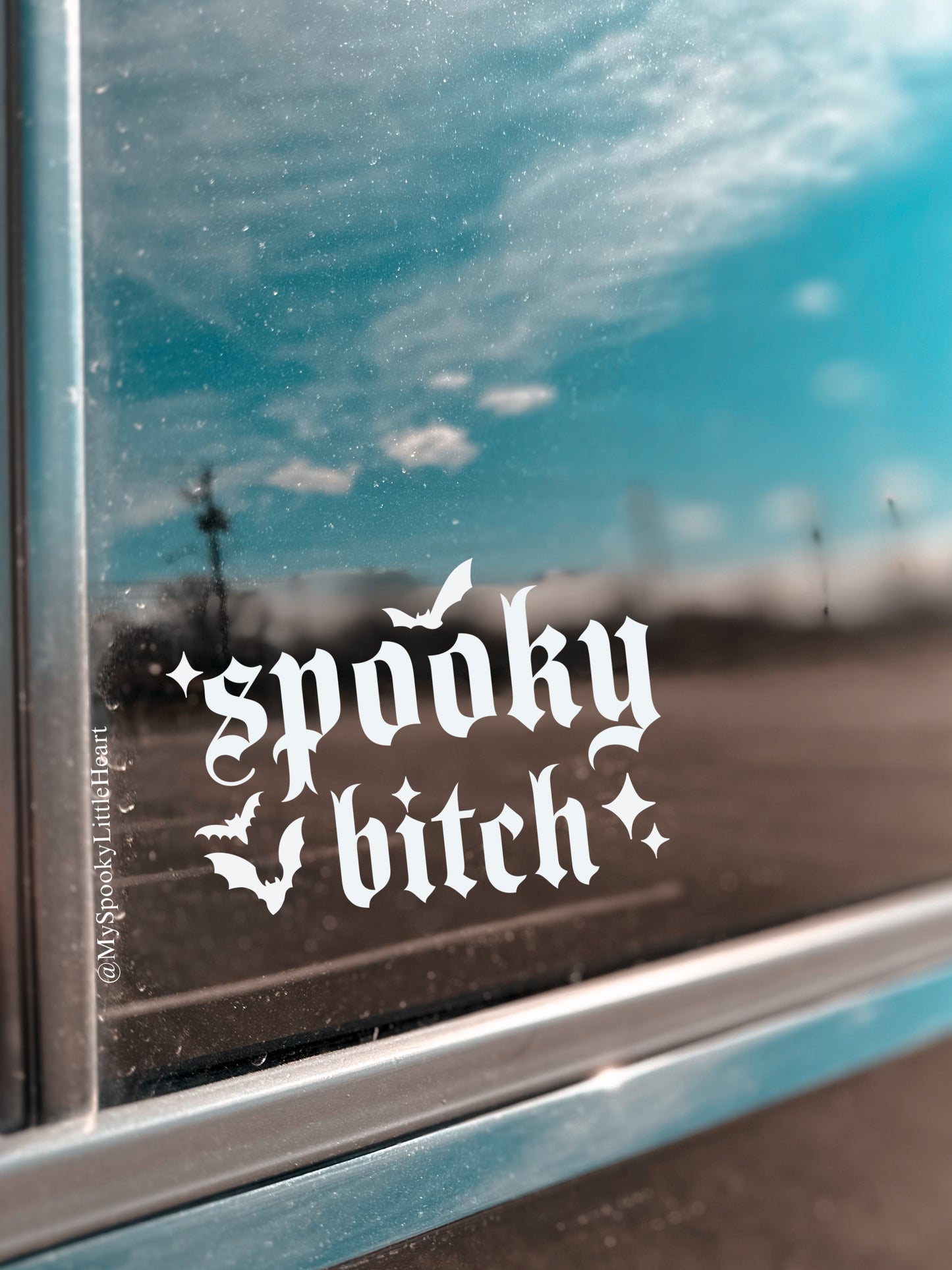 Spooky Bitch Vinyl Decal